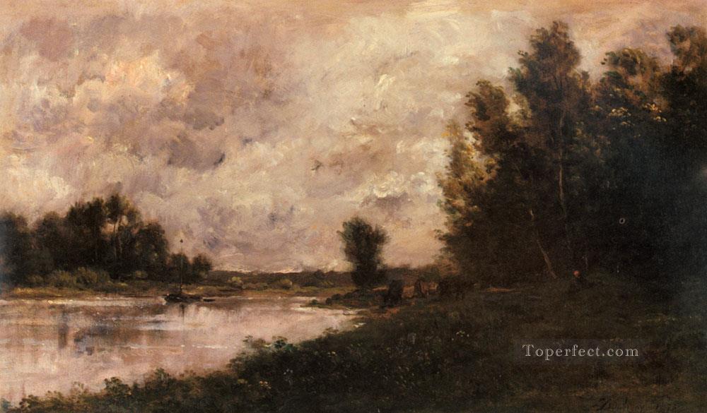 Bords De L oise Barbizon Charles Francois Daubigny Oil Paintings